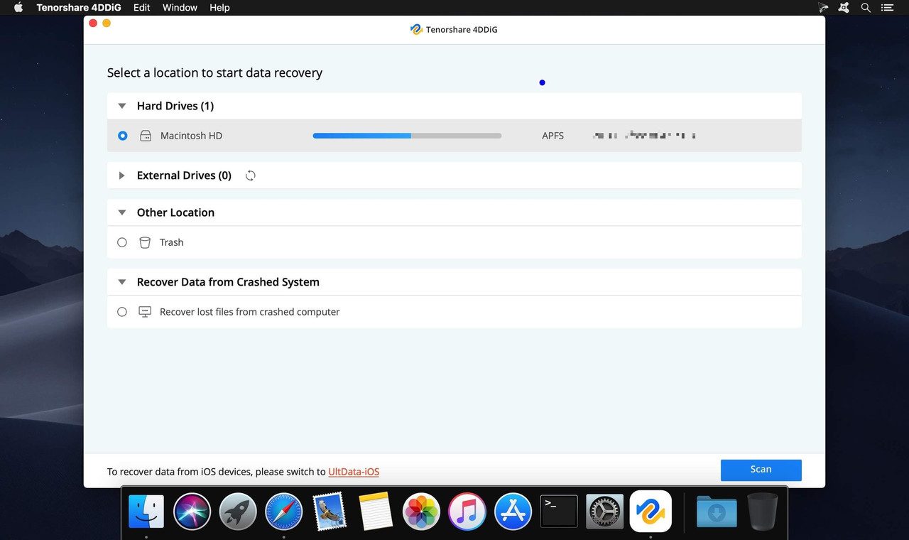 Tenorshare 4DDiG Data Recovery MacOS (Español) 1