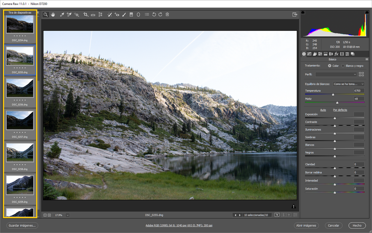 Adobe Camera Raw (2023) Español 2