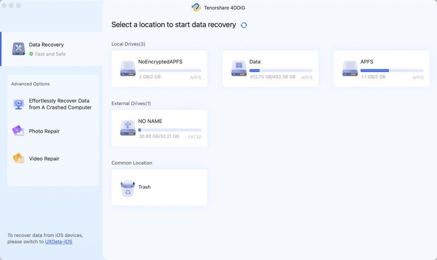 Tenorshare 4DDiG Data Recovery MacOS (Español) 2